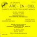 Le verso de la pochette : (Arc-en-Ciel - Je rêve)