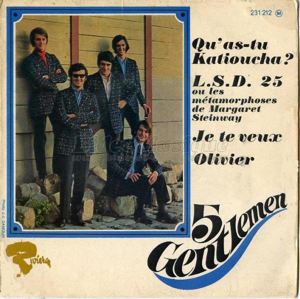 5 Gentlemen - Psych'n'pop