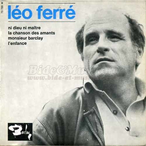Léo Ferré - Monsieur Barclay