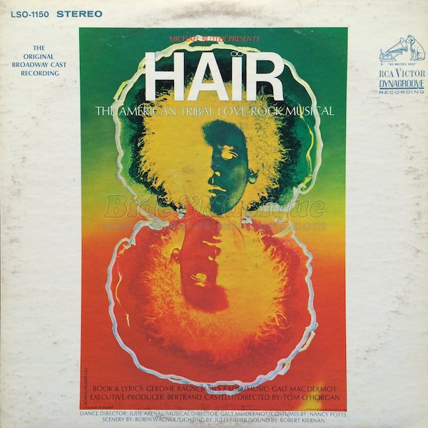 Melba Moore, Lynn Kellogg, Gerome Ragni et James Rado - B&M - Le Musical