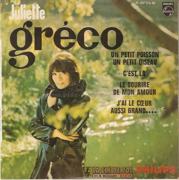 Juliette Gréco - Pêcheurs de bides