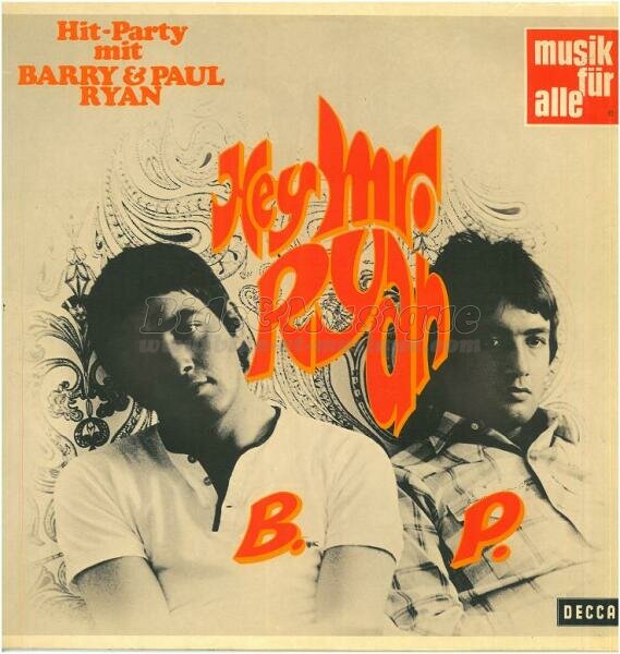 Paul and Barry Ryan - B&M chante votre prénom