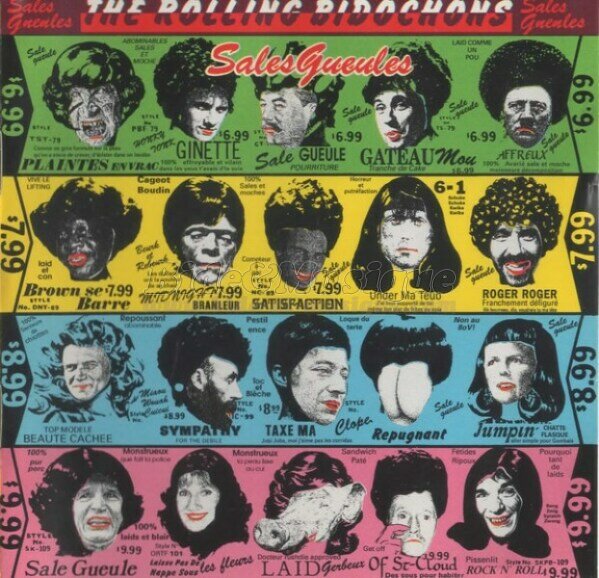 Les Rolling Bidochons - Sympathy for the débile