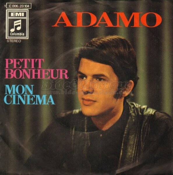 Adamo - bonheur, c'est simple comme un coup de bide, Le