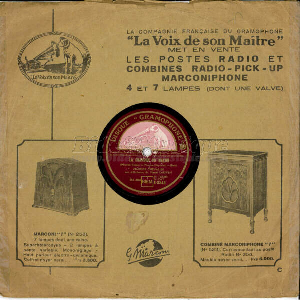 Maurice Chevalier - Bides à l'ancienne