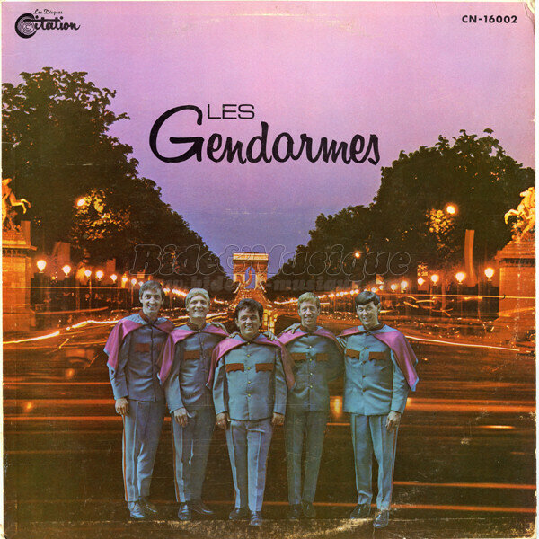 Gendarmes, Les - Hallo'Bide (chansons épouvantables)