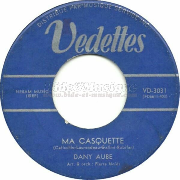 Dany Aubé - Chez les yé-yé