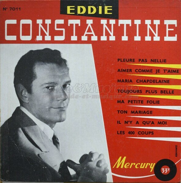 Eddie Constantine - Années cinquante