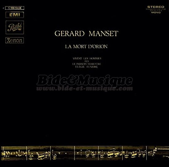 Gérard Manset - Mort-Bide