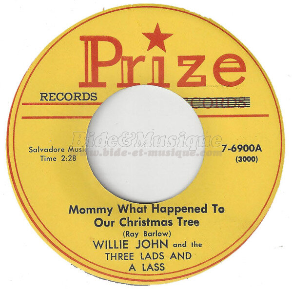 Willie John and the Three Lads and a Lass - Noël Trash