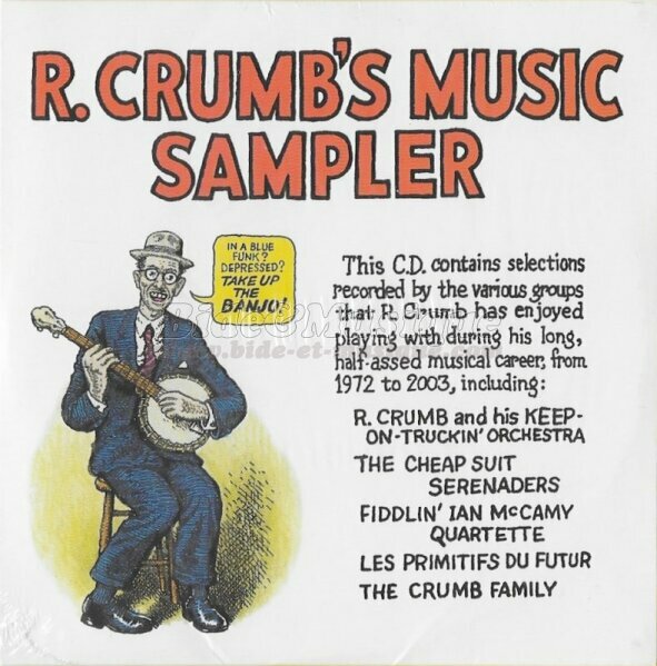 R.Crumb and his Cheap Suits Serenaders - Bidochats, Les
