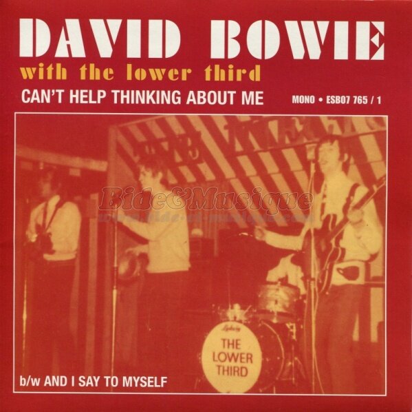 David Bowie with the Lover Third - Sixties