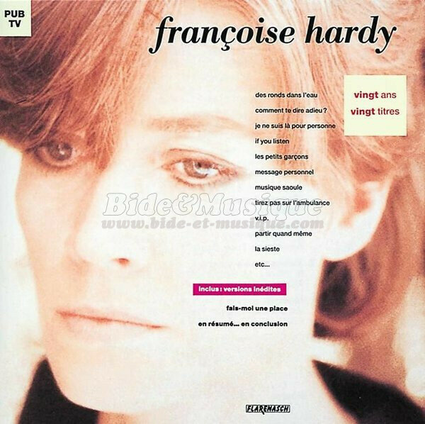 Françoise Hardy - C'est l'heure d'emballer sur B&M
