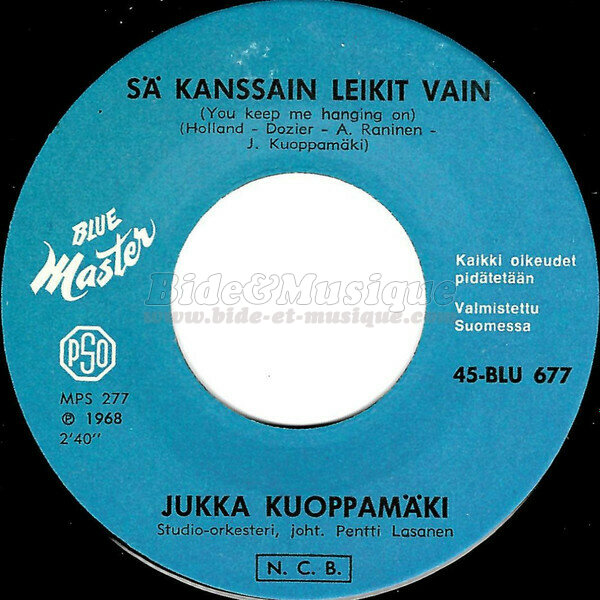Jukka Kuoppamäki - Kanssain leikit vain