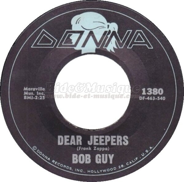 Bob Guy - Dear Jeepers