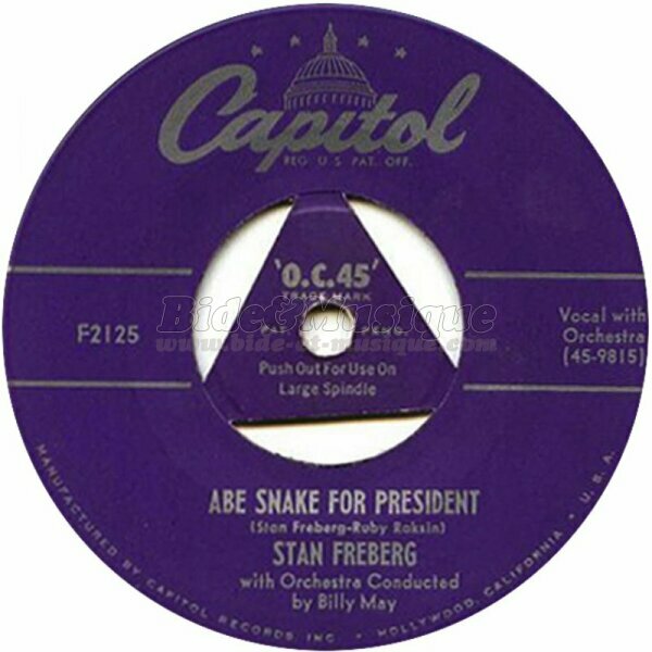 Stan Freberg - Abe Snake for President