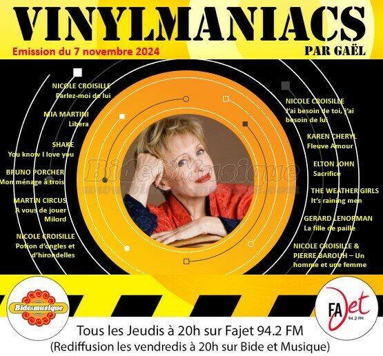 Vinylmaniacs - Emissions : Vinylmaniacs (rediffusion)