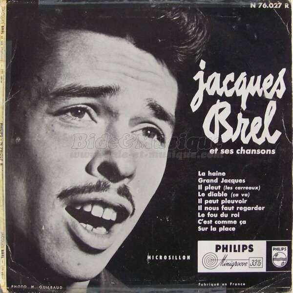 Jacques Brel - Grand Jacques (c'est trop facile)