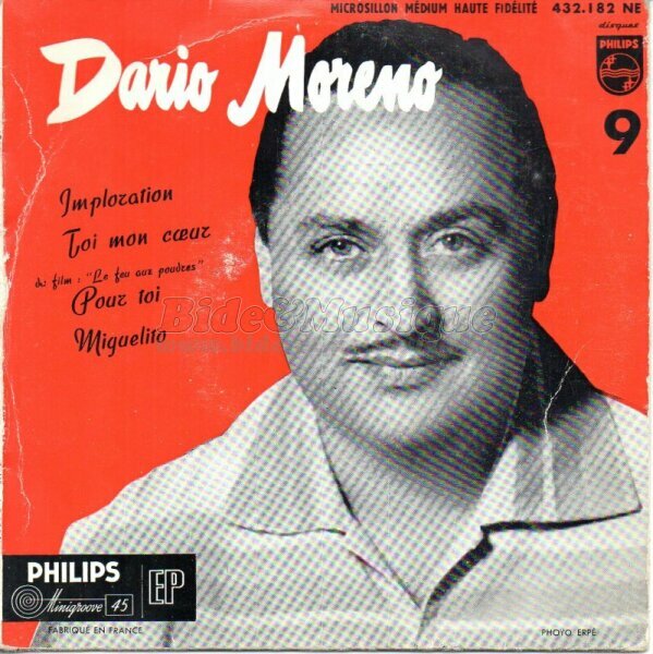 Dario Moreno - Années cinquante