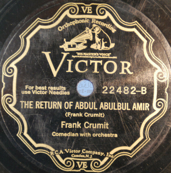 Frank Crumit - Bides à l'ancienne