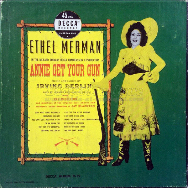 Ethel Merman - B&M - Le Musical