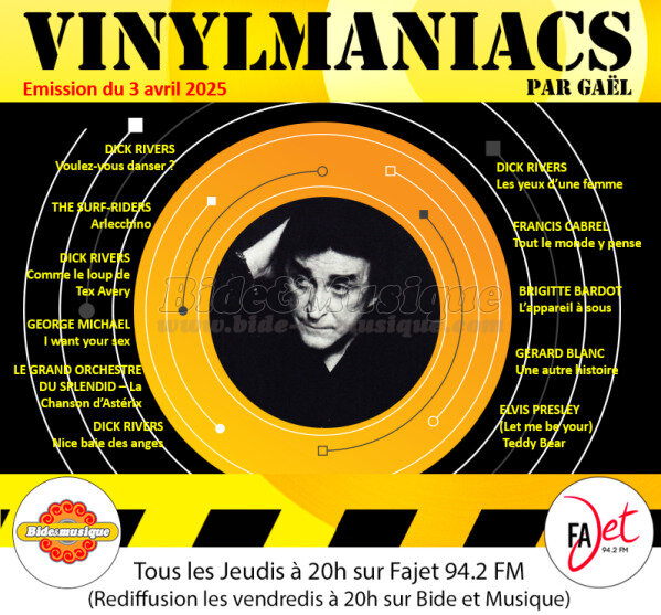 Vinylmaniacs - Emissions : Vinylmaniacs (rediffusion)