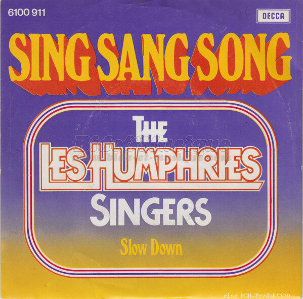 Les Humphries Singers, The - Eurovision