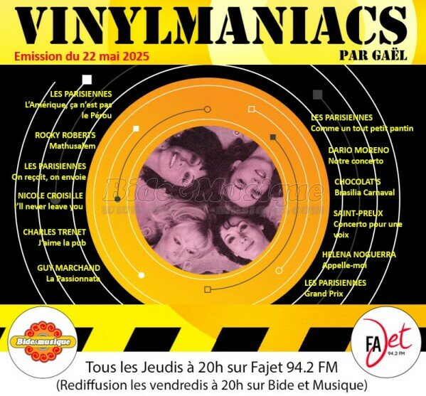 Vinylmaniacs - Emissions : Vinylmaniacs (rediffusion)