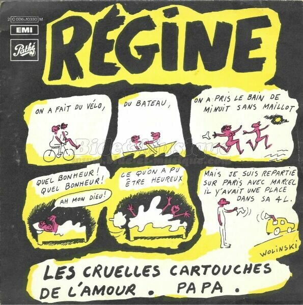 Régine - cruelles cartouches de l'amour, Les