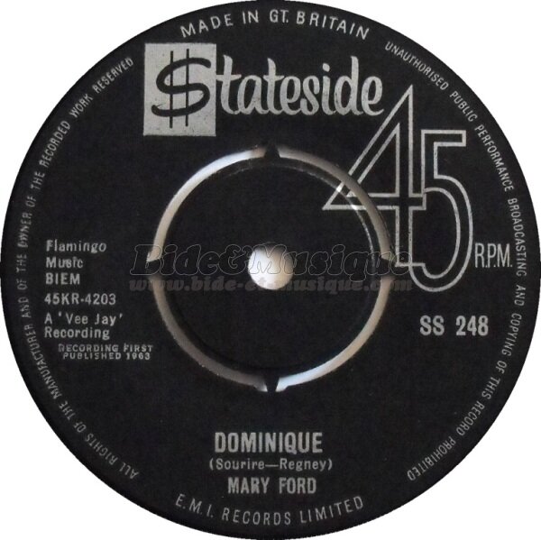 Mary Ford - Messe bidesque, La
