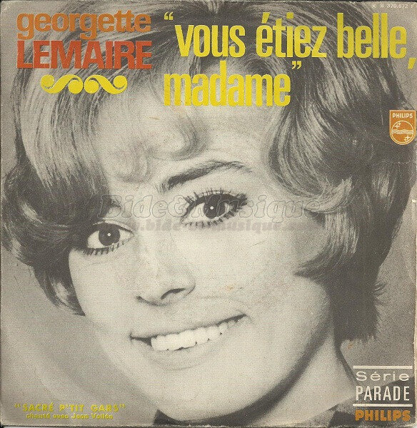 Georgette Lemaire & Jean Vallée - Sacré p'tit gars