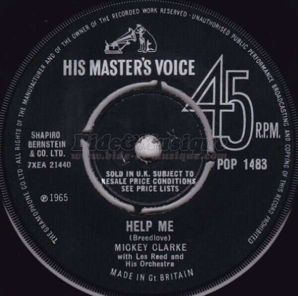 Mickey Clarke - Help me