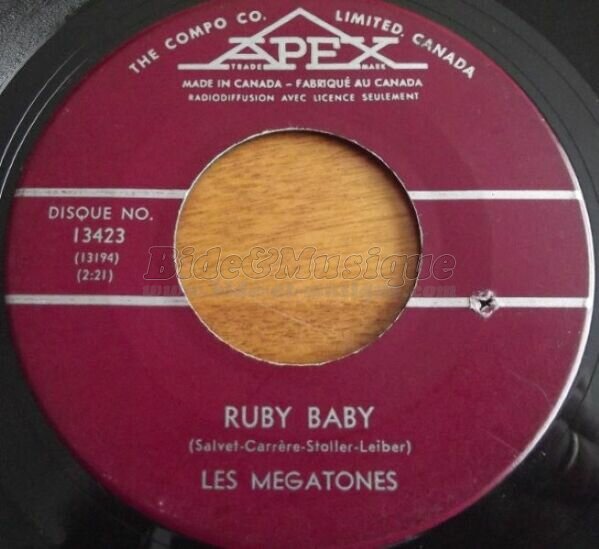 Mégatones, Les - Rock'n Bide