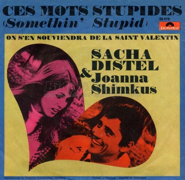 Sacha Distel & Joanna Shimkus - Ces mots stupides
