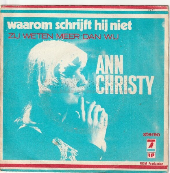 Ann Christy - Waarom schrijft hij niet