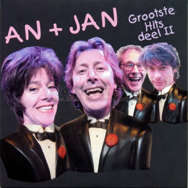 An + Jan - Bossen rooie rozen