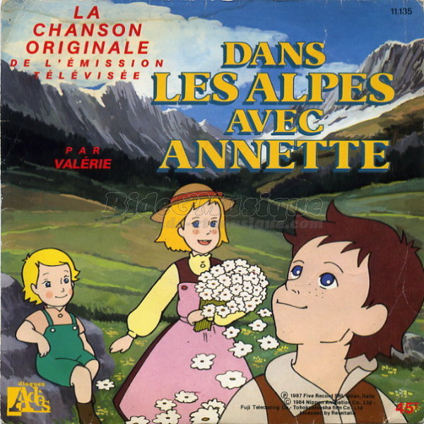 Valérie Barouille - Dans les Alpes avec Annette