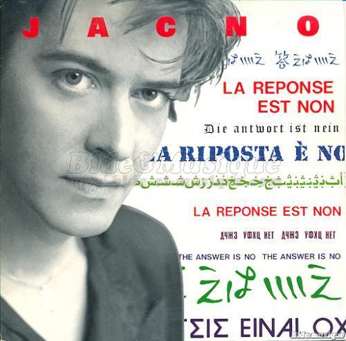 Jacno - réponse est non, La