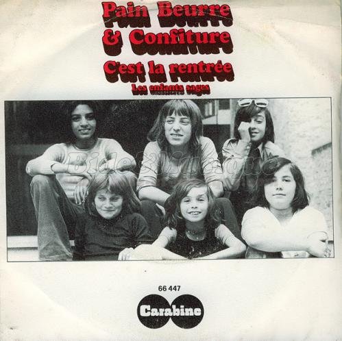 Pain beurre et confiture - Rentrée bidesque