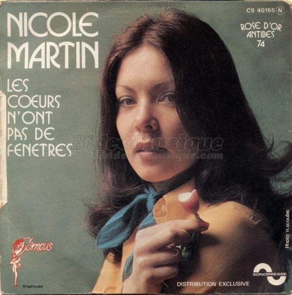Nicole Martin - Les cœurs n'ont pas de fenêtres