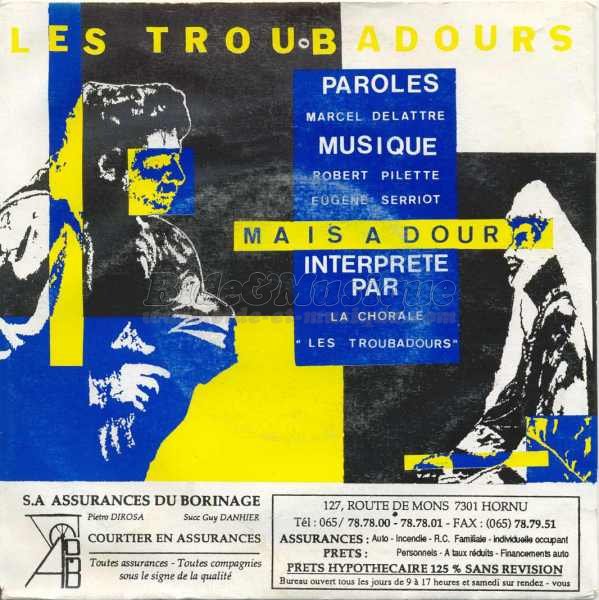 Chorale « les Troubadours » de Dour, La - Inécoutables, Les