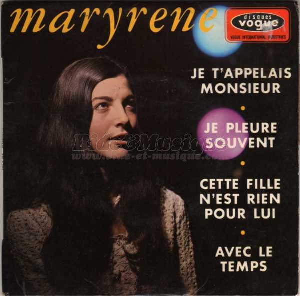 Maryrene - Chez les yé-yé