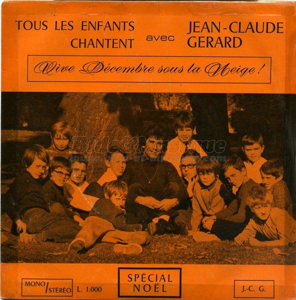 Jean-Claude Gérard - C'est la belle nuit de Noël sur B&M