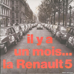 Publicit� - Il y a 1 mois la Renault 5